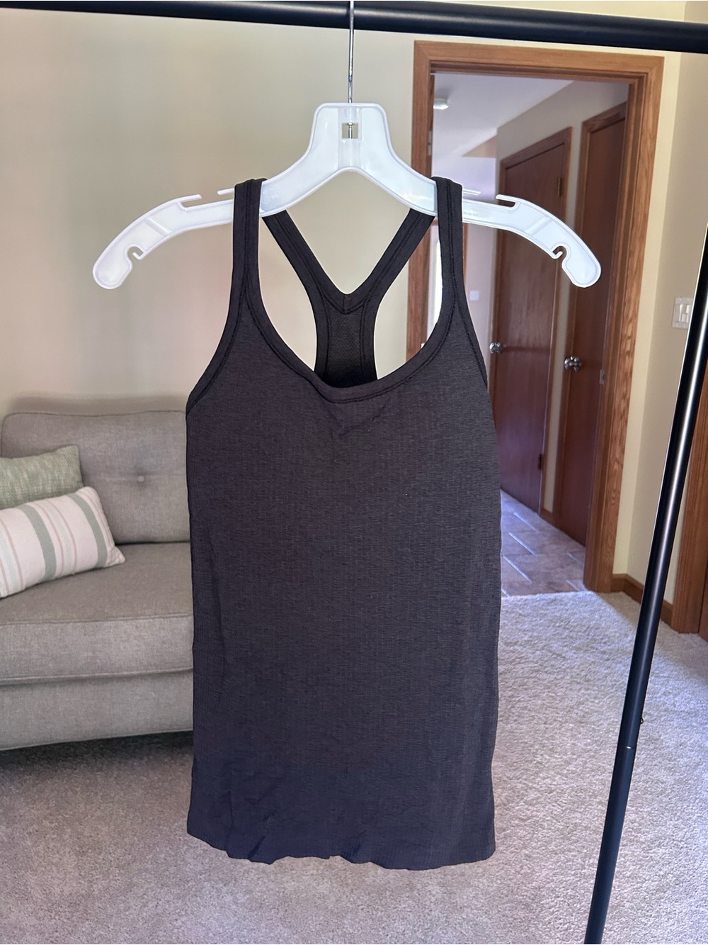 lululemon athletica Black Racerback Tank